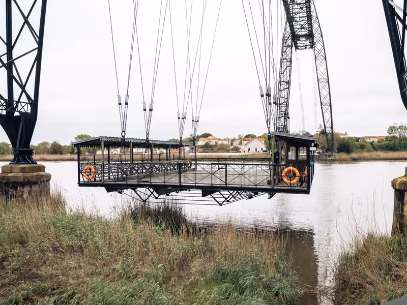 La Flow Velo - pont transbordeur Rochefort