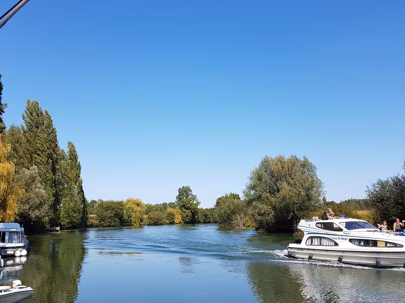 Vue depuis la buvette Les Clapotis