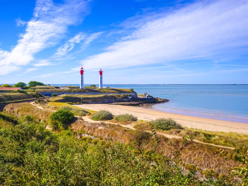 Plages et criques de l'Ile d'Aix
