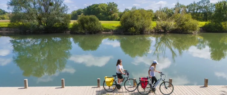 L'itinéraire de La Flow Vélo au bord de la Charente
