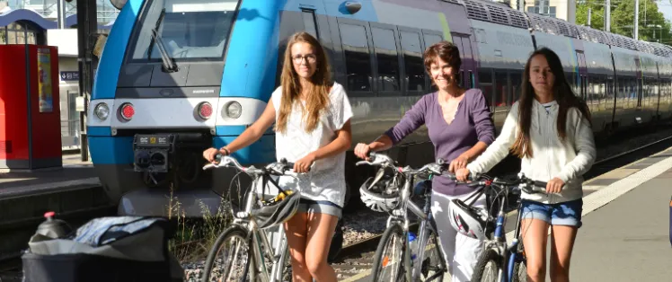 Train + vélo