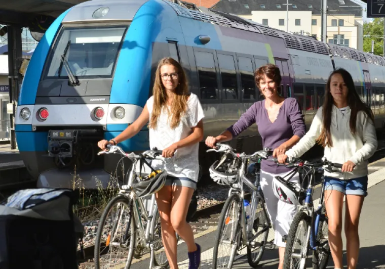 Train + vélo