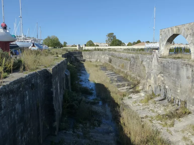 Rochefort's Three Dry Docks In Rochefort
